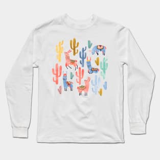 Llama Long Sleeve T-Shirt